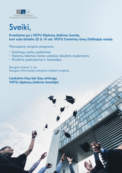 VVF diplomų įteikimo šventė